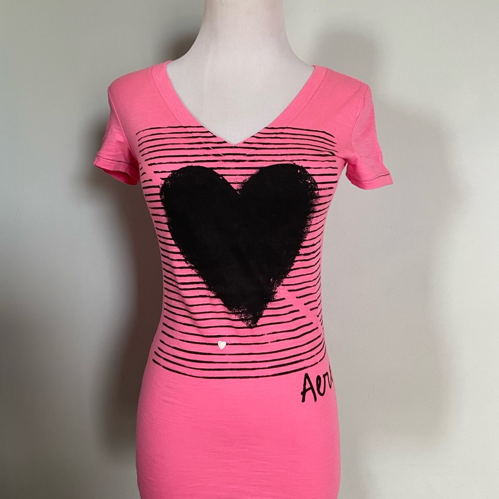 Aeropostale Long Pink Shirt